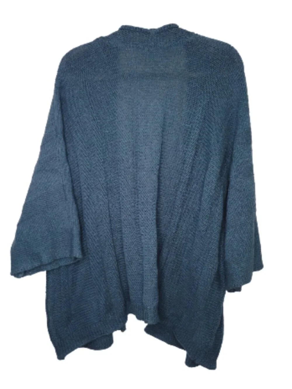 J. Jill Dark Teal Open Front Cardigan Plus Size 2X